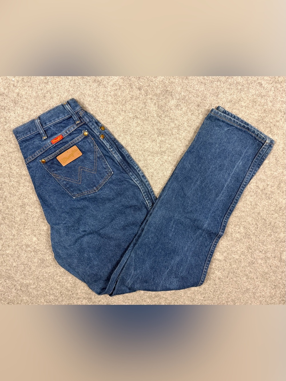 Vintage Wrangler 12MW26 15/16x34 Jeans Made USA High Rise Western
